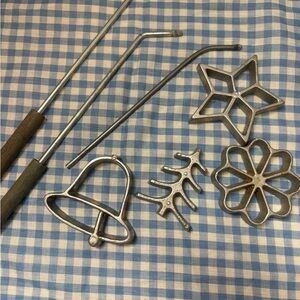 Vintage Rosette Irons